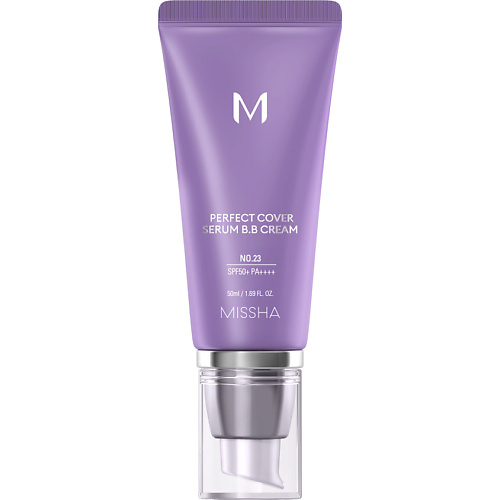Тональное средство MISSHA Тональный BB крем с антивозрастной сывороткой для сияния кожи М Perfect Cover Serum BB Cream